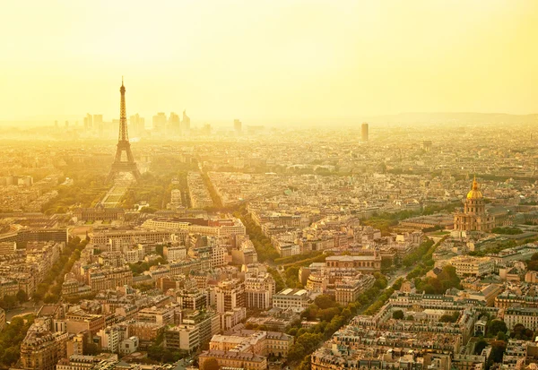 Torre Eiffel all'alba, Francia — Foto Stock