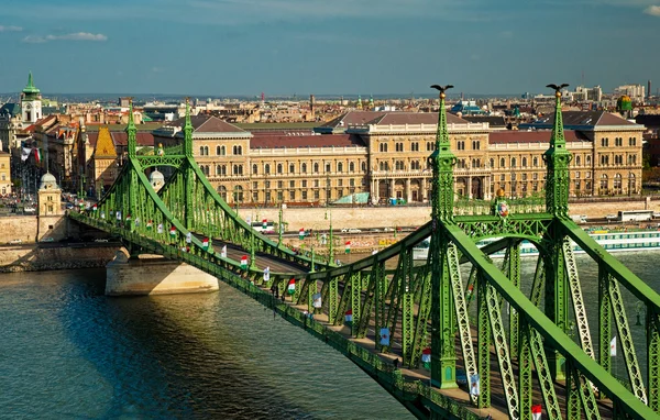 Kettingbrug in Boedapest — Stockfoto