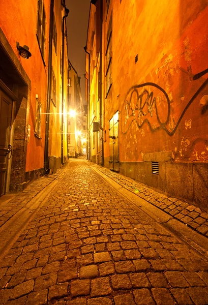 Gatorna i gamla stan — Stockfoto