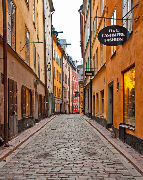 Beautiful streets of old town