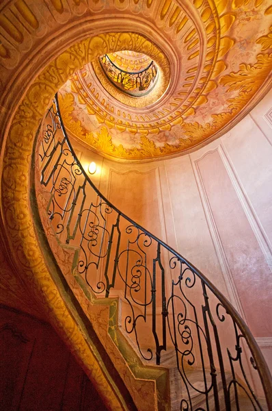 멜 크 수도원 제국 계단 — 스톡 사진