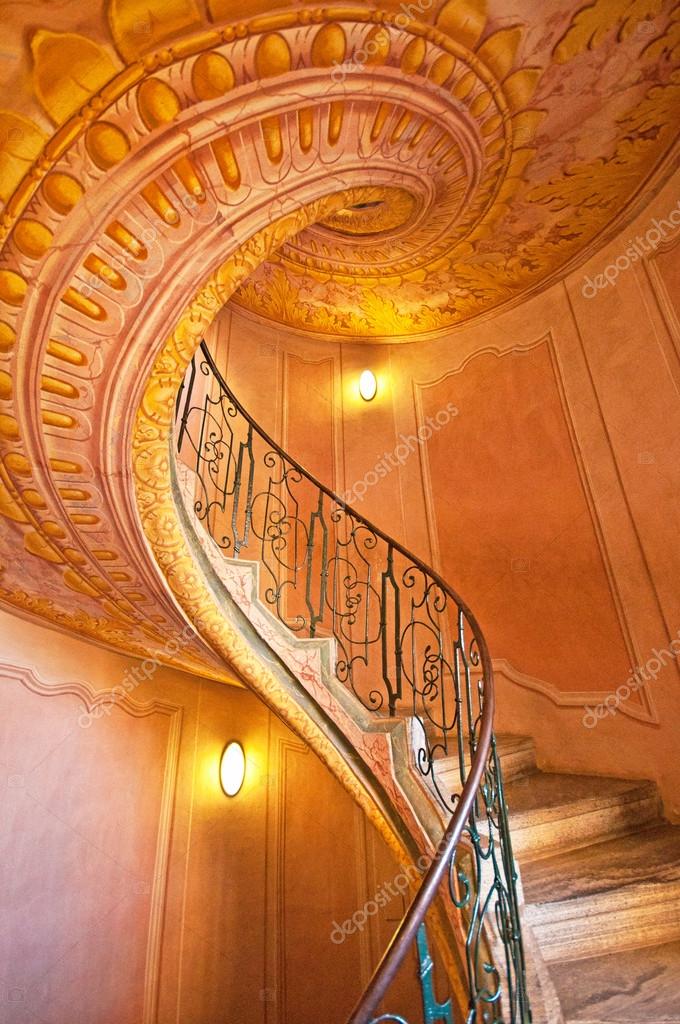 Escalera imperial arquitectura | La escalera Imperial. Abadía de Melk