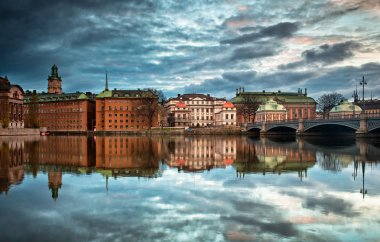 Güzel şehir manzarası