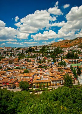 Güzel şehir manzarası