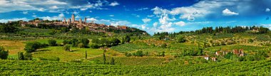 San gimignano Köyü, İtalya