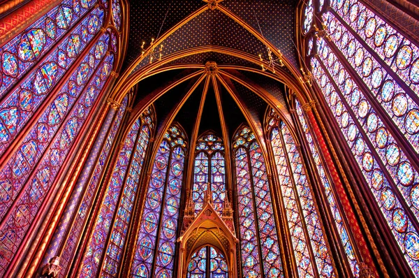 Interior da famosa Capela de Santo — Fotografia de Stock