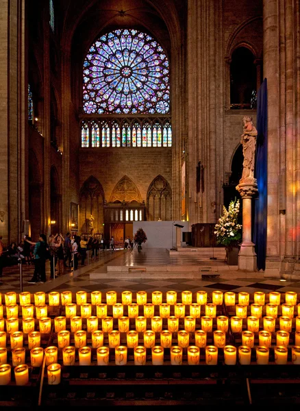 Ünlü Notre Dame de Paris — Stok fotoğraf