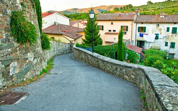 Eski şehrin sokaklarında — Stok fotoğraf