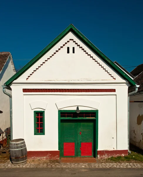 Schöne alte weinkeller in palkonya — Stockfoto