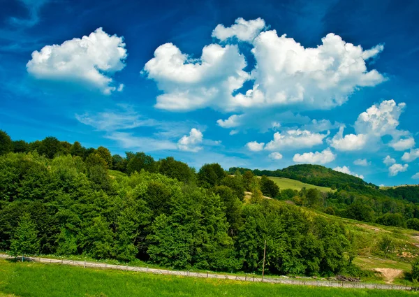 Perfecte kleurrijk landschap — Stockfoto