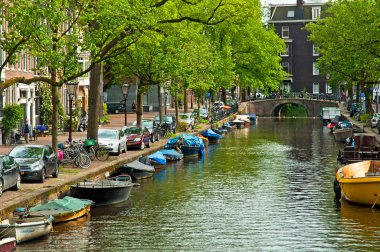 Amsterdam ve sokakları 