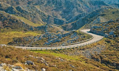 Mükemmel renkli manzara