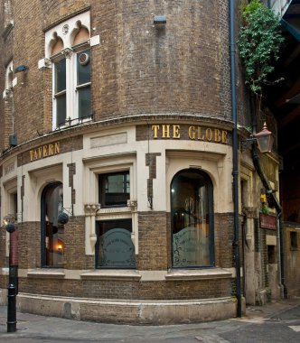 Londra'nın tipik İngiliz pub