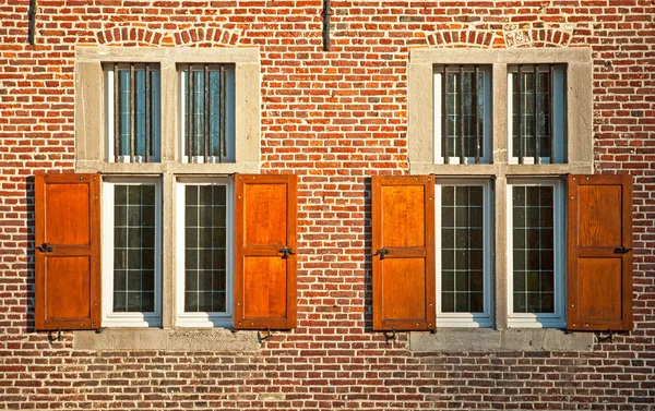 Bunte Fassade außen — Stockfoto