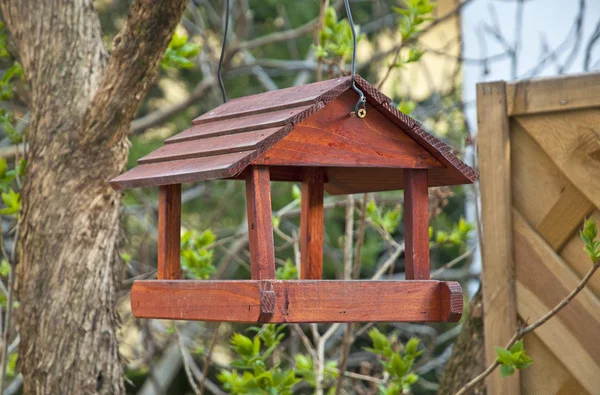 Caja de Nestin colgando en el árbol — Foto de Stock