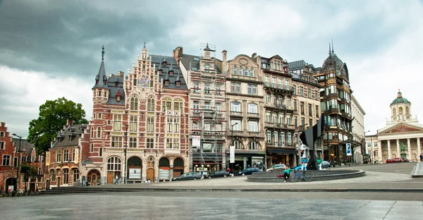 Casas monumentales en Bruselas —  Fotos de Stock