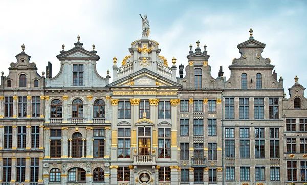 Maisons typiques à Bruxelles — Photo