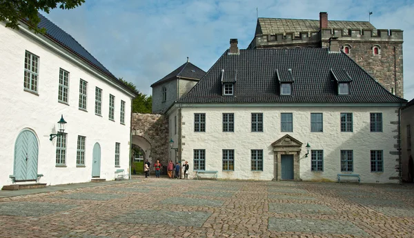 Medeltida slottet i Bergen — Stockfoto