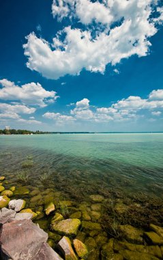 Parlak parlak Lake Balaton