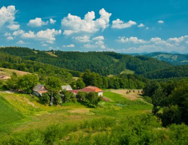 Mükemmel renkli manzara