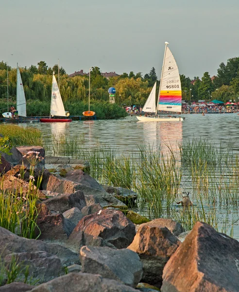 Puerto de Balatonfoldvar, Hungría —  Fotos de Stock