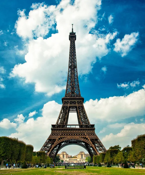 Torre Eiffel en París —  Fotos de Stock