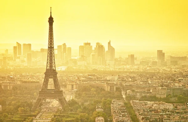 Torre Eiffel ao amanhecer, França — Fotografia de Stock