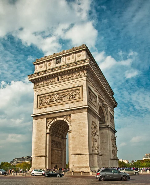 Arc de triomphe, Parigi, Francia — Foto Stock