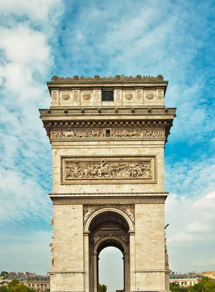 Arc de triomphe，法国巴黎 — 图库照片