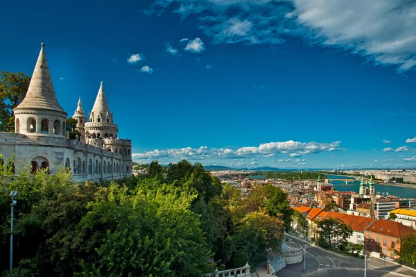 Bastion rybaków w Budapeszcie — Zdjęcie stockowe