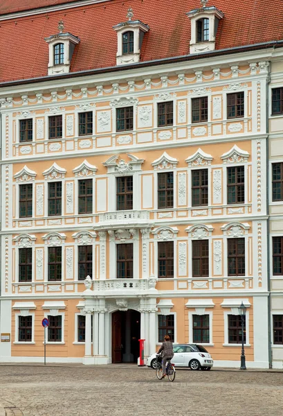 Häuser in der Altstadt von Dresden — Stockfoto