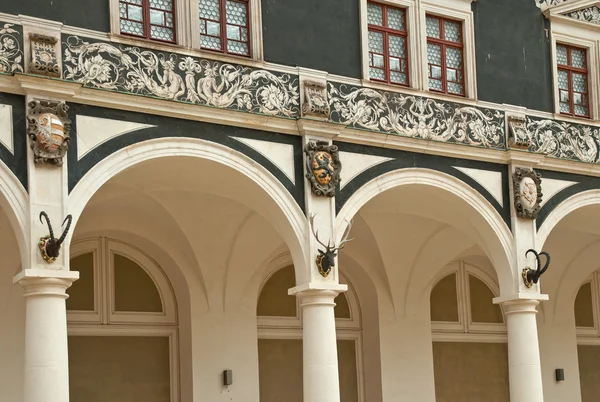 Stallhof Dresden, Niemcy — Zdjęcie stockowe