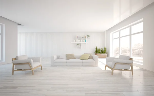 Modern oturma odası iç tasarımı
