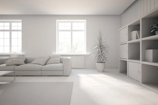 Modern interieur van de woonkamer — Stockfoto