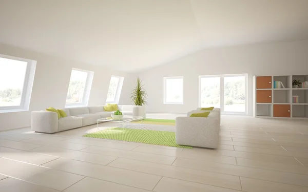 Design de interiores moderno da sala de estar Fotos De Bancos De Imagens