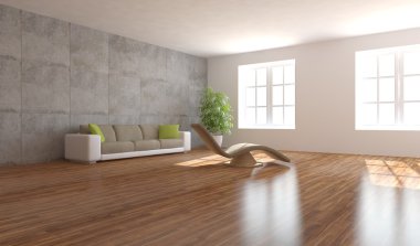 İç kavramı-3d render