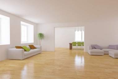 Abstrat 3d iç arka plan