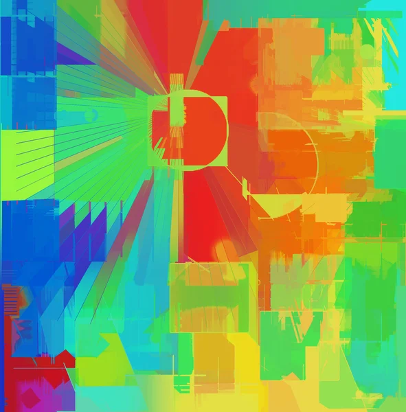 Abstract spectrum art background — Stock Photo, Image
