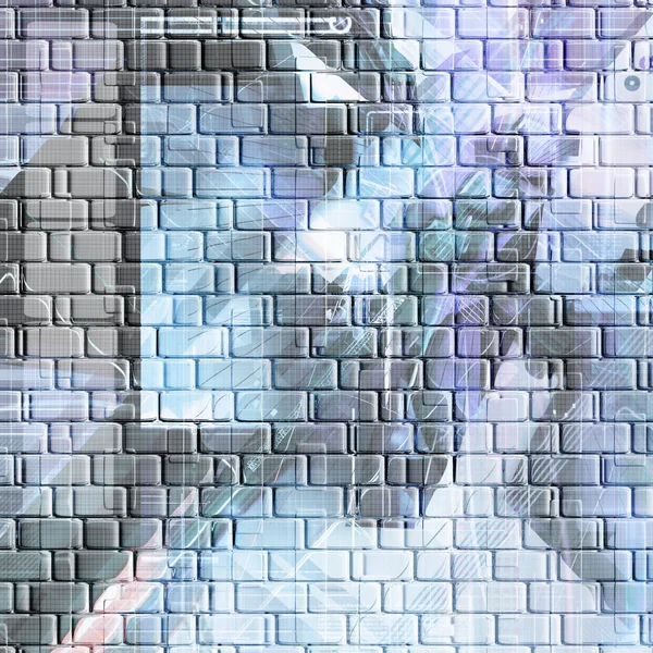 Πολύχρωμο abstract τοίχο — Φωτογραφία Αρχείου