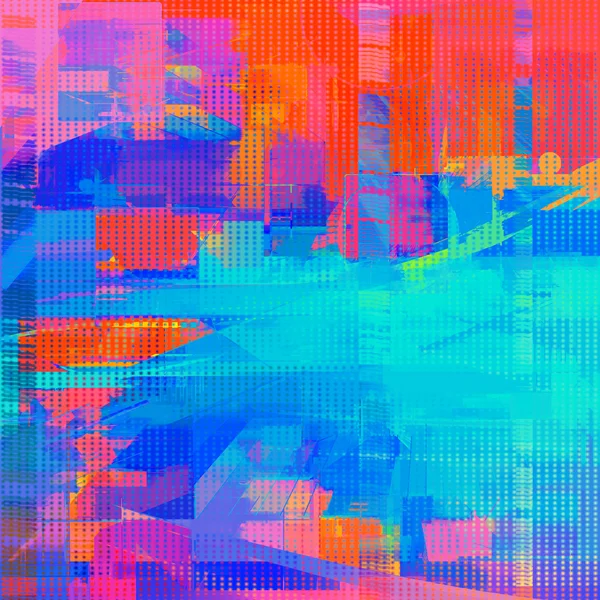 Abstrakt farverig kunstbaggrund - Stock-foto