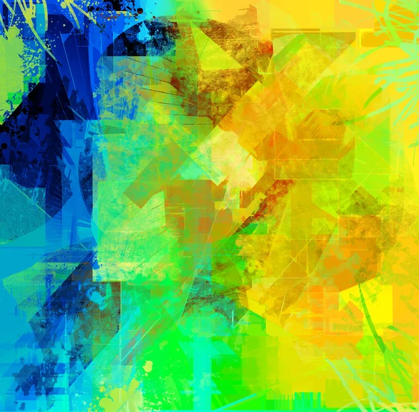 Абстрактний барвистий художній фон — стокове фото