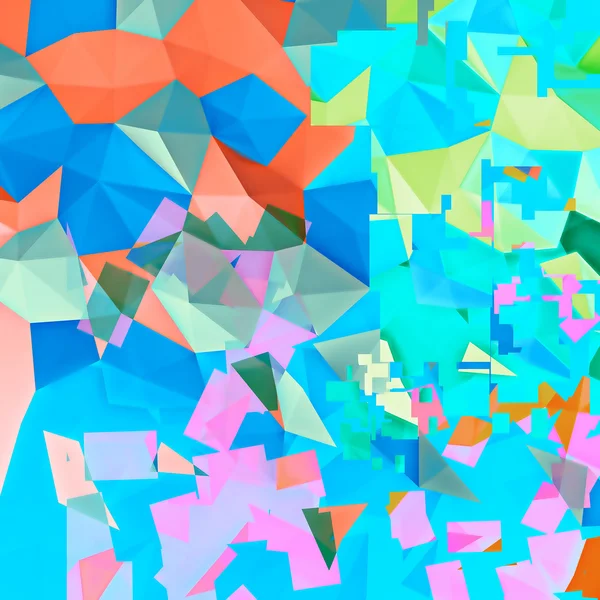 Geometrical multicolored background — Stock Photo, Image