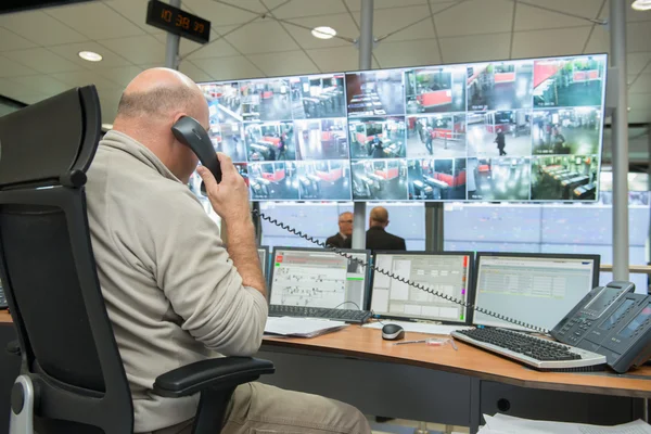 Sala de Controlo — Fotografia de Stock