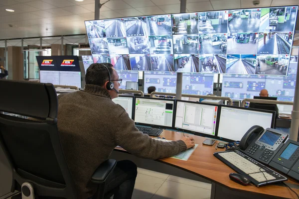 Sala de Controlo — Fotografia de Stock