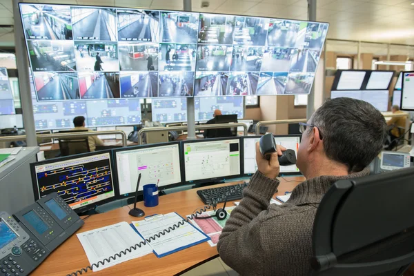 Sala di controllo — Foto Stock