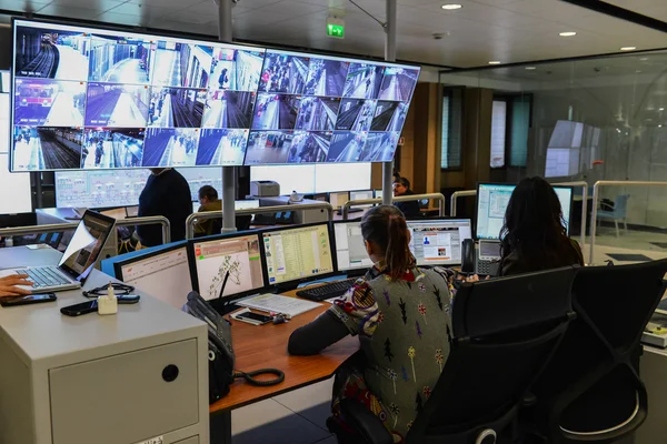 Sala de Controlo — Fotografia de Stock