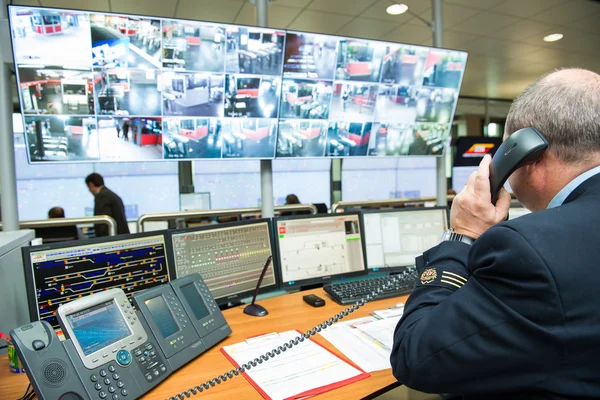 Sala di controllo — Foto Stock