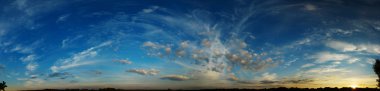 gökyüzü günbatımı panorama