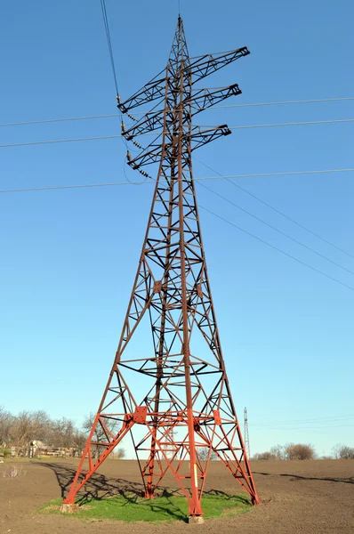 Transmission towers — Stock Photo, Image