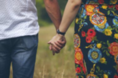 Soyut insanlar arka plan. insanlar görüntü bulanıklığı